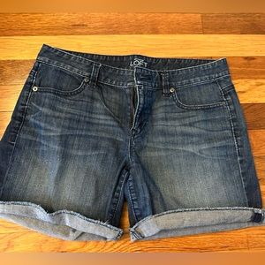 LOFT size 4 denim shorts